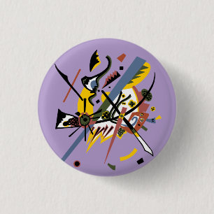 Kleine Welten, Wassily Kandinsky in digitalen Farb Button