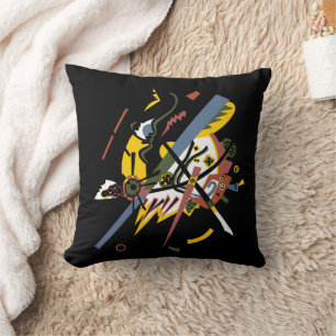 Kleine Welten, Wassily Kandinsky in digitalen Farb Kissen