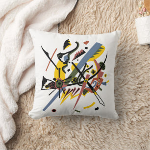 Kleine Welten, Wassily Kandinsky in digitalen Farb Kissen
