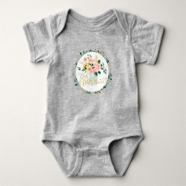 Kleine Wildblume Baby Bodysuit Strampler