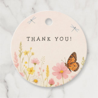 Kleine Wildblume Baby Duwer Fevor Tags Geschenkanhänger