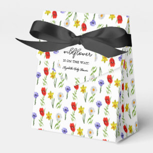 Kleine Wildblume Babydusche Geschenkschachtel