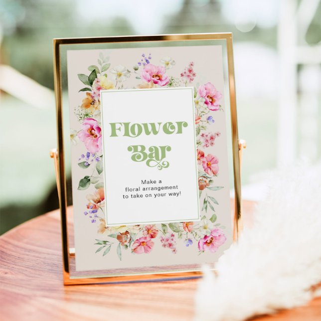 Kleine Wildblume Blume Bar Poster (Von Creator hochgeladen)