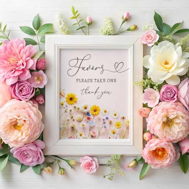 Kleine Wildblume Gastgeschenke Poster (Von Creator hochgeladen)