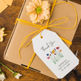 Kleine Wildblume Hübsch Baby Girl Babydusche Geschenkanhänger