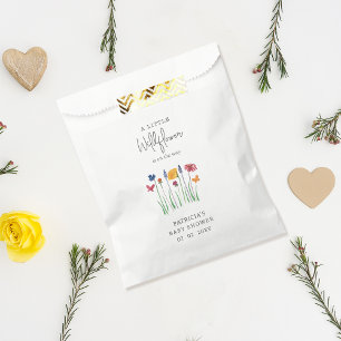 Kleine Wildblume Hübsch Baby Girl Babydusche Geschenktütchen