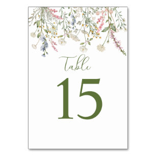 Kleine Wildblume ist auf dem Weg Karten