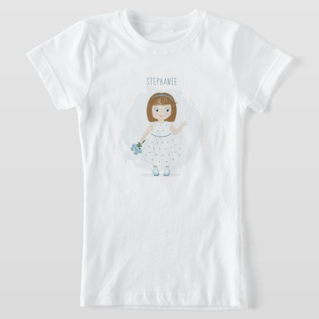 Kleine Wildblume zum Geburtstag T-Shirt (Ablage )