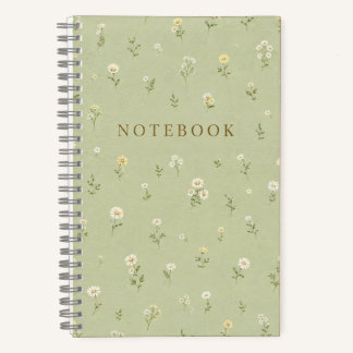 Kleine Wildblumen-Notizbuch – gepunktetes Journal Notizbuch