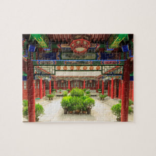 Kleine Wildgans-Tempel, China Puzzle