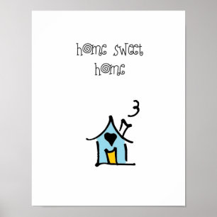 Kleine Wobbbblies Zuhause-Sweet-Zuhause Poster
