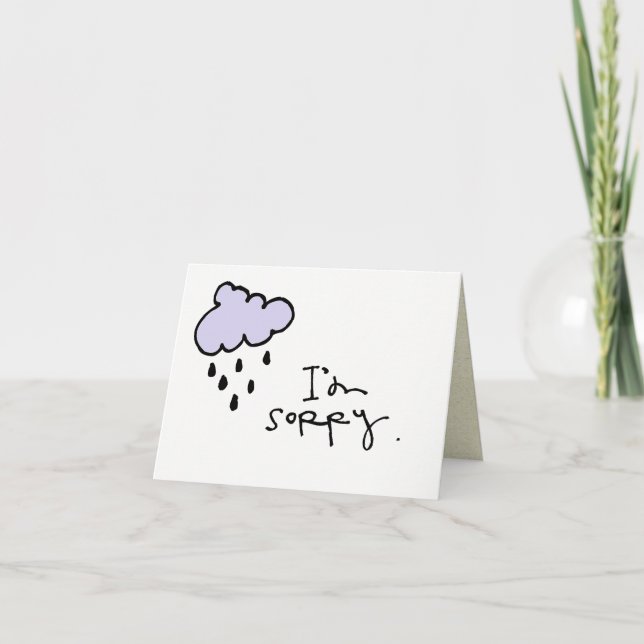 kleine Wobblies Im traurig Karte (Vorderseite)