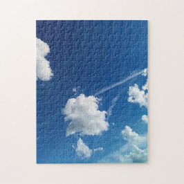 Kleine Wolken, im Licht - Foto Puzzle