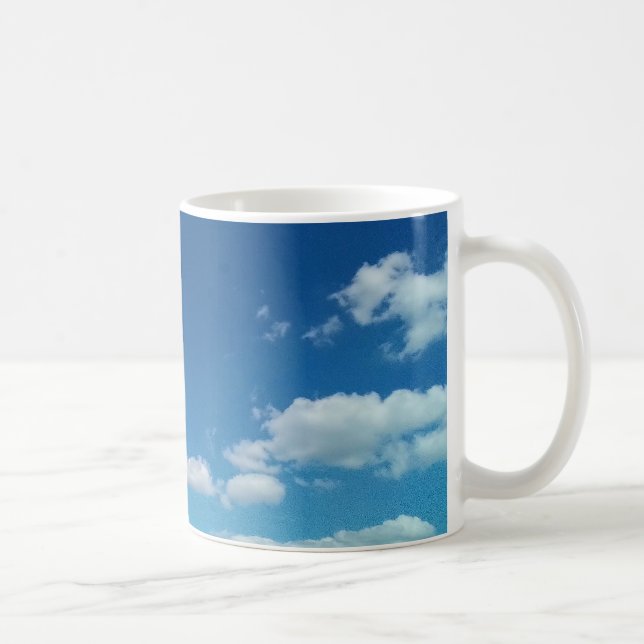 Kleine Wolken Kaffeetasse (Rechts)
