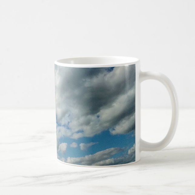 Kleine Wolken Kaffeetasse (Rechts)