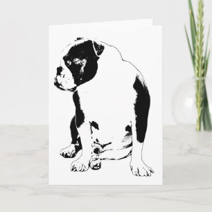 Kleine Worte, seitliche Pose Karte