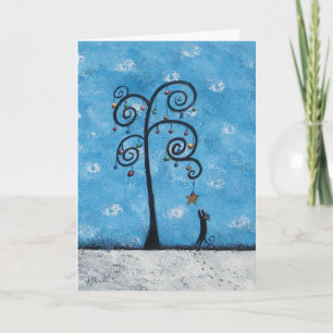 Kleine Wunder Weihnachtskarte Feiertagskarte