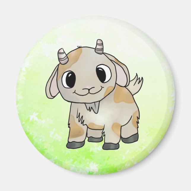 kleine Ziege Magnet (Vorne)