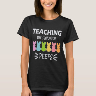 Kleinen Häschen Ostern beibringen Lehrert-Shirt T-Shirt