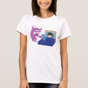Kleinen Schutz T-Rex Ladys angepasste lange Hülse T-Shirt