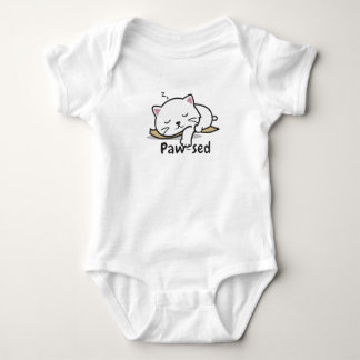 Kleiner, aber paw-basierter Baby Bodysuit Baby Strampler