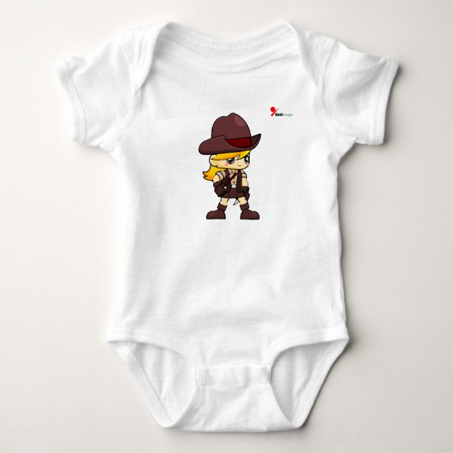 Kleiner Adventurer Baby Bodysuit Strampler (Vorderseite)