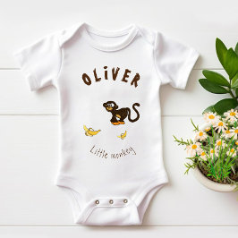 Kleiner Affe Baby Strampler