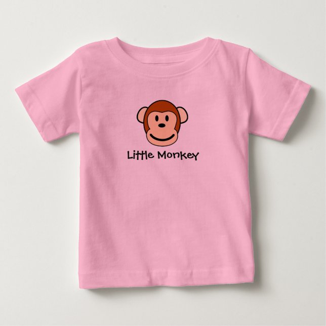 Kleiner Affe Baby T-shirt (Vorderseite)