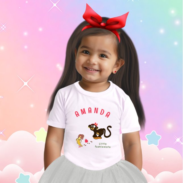 Kleiner Affe Baby T-shirt (Von Creator hochgeladen)