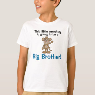 Kleiner Affe-großer Bruder T-Shirt