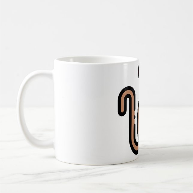 Kleiner Affe Kaffeetasse (Links)