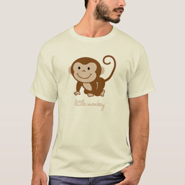 kleiner Affe T-Shirt (Vorderseite)