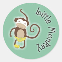 Kleiner Affensticker 1,5"