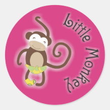 Kleiner Affensticker 1,5"