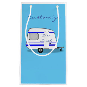 Kleiner Anhänger-Sinti und Romawohnwagen Kleine Geschenktüte