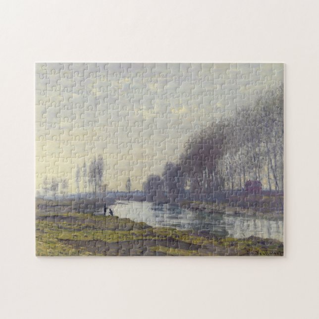 Kleiner Arm der Seine im argentinischen Monet Fine Puzzle (Horizontal)