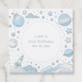 Kleiner Astronaut, große Welt Geschenkanhänger