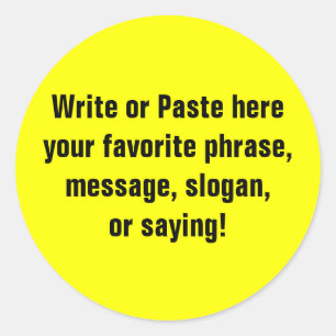 Kleiner Aufkleber (1½ Zoll)