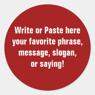 Kleiner Aufkleber (1½ Zoll)