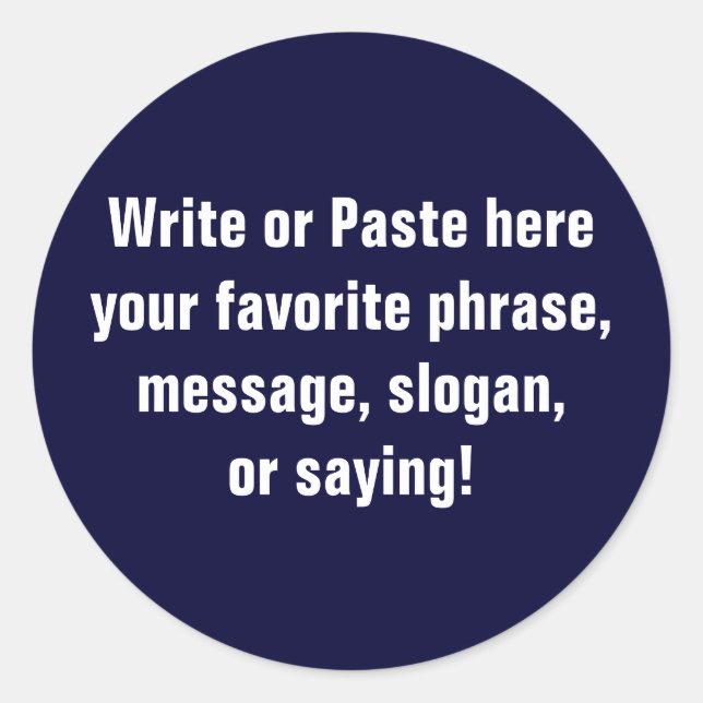 Kleiner Aufkleber (1½ Zoll) (Vorderseite)