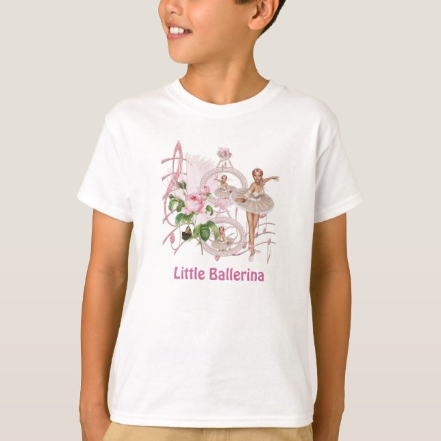 kleiner Ballerina-T - Shirt (Vorderseite)