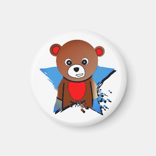 Kleiner Bär, Cartoon, Niedlich Magnet