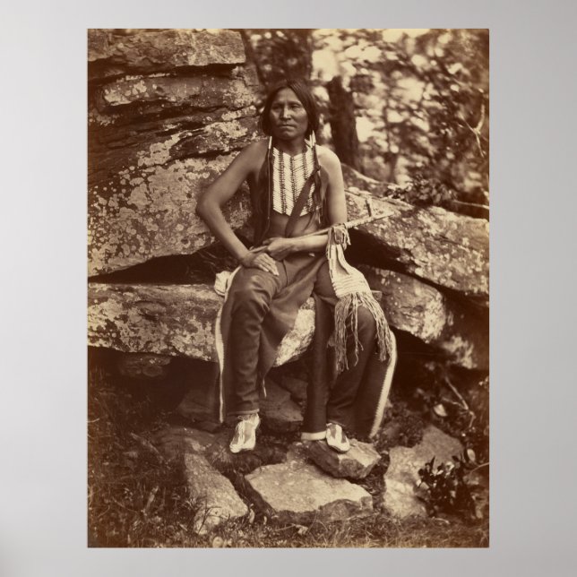 Kleiner Bär, Cheyenne, 1875 Poster (Vorne)