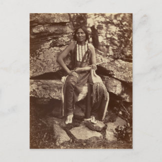 Kleiner Bär, Cheyenne, 1875 Postkarte