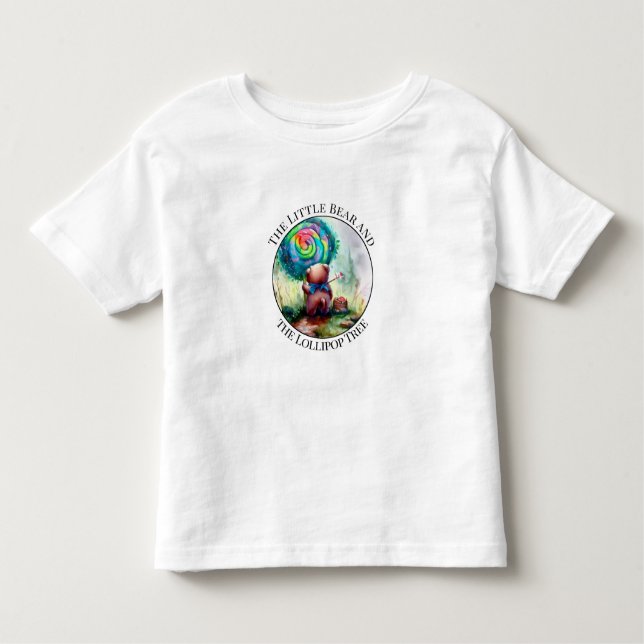 Kleiner Bär Kinder Kleinkind T - Shirt (Vorderseite)