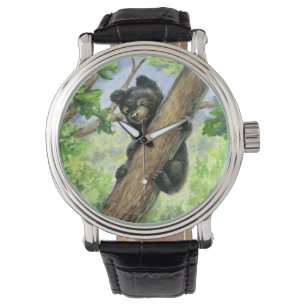 Kleiner Bär mit Aussicht Armbanduhr