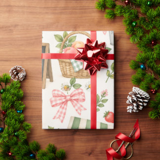 Kleiner Bauernmarkt Geburtstags-Geschenkpapier Geschenkpapier