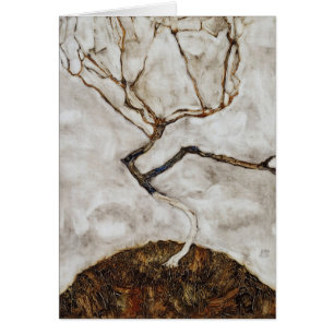 Kleiner Baum im Spätherbst von Egon Schiele