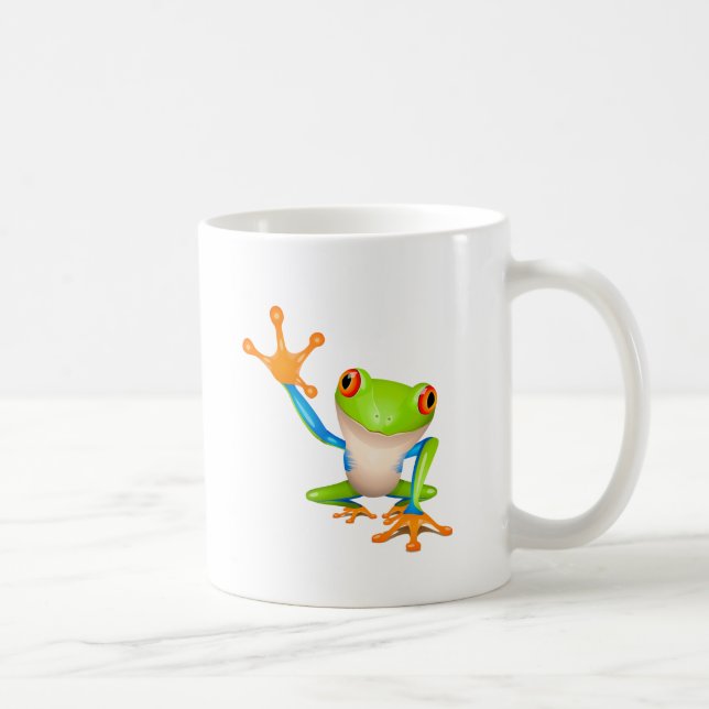 Kleiner Baumfrosch Tasse (Rechts)