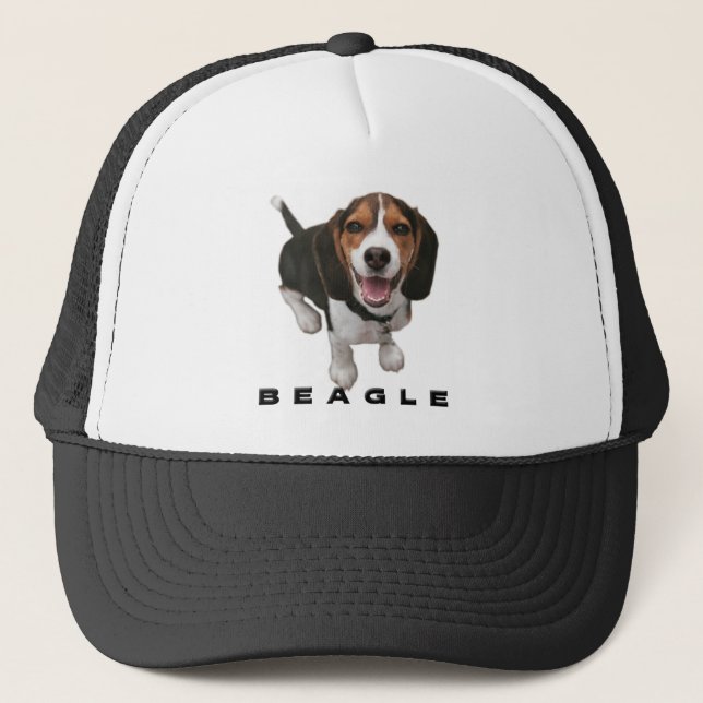 Kleiner Beagle Truckerkappe (Vorderseite)